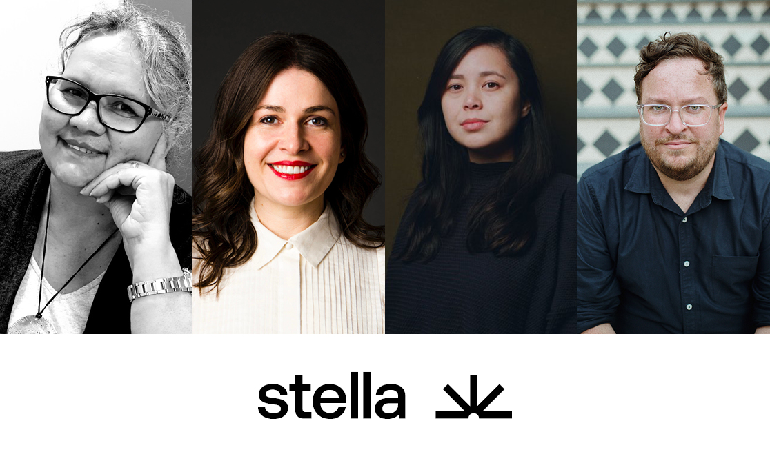 Headshots of Debra Dank, Astrid Edwards, Leah-Jing McIntosh and Rick Morton