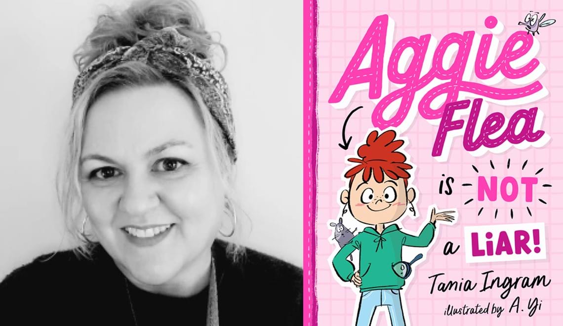 Tania Ingram wears a dark top and has their hair up in a bun. Tania is smiling.